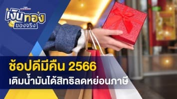 ชำระหนี้ กยศ. ดี มีสิทธิพิเศษ - ช้อปดีมีคืน 2566 เติมน้ำมันได้สิทธิลดหย่อนภาษี