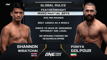 ชนนภัทร วิรัชชัย vs โพริยา กอลปูร์ | ONE ลุมพินี | 03 ก.พ. 66 | Ch7HD