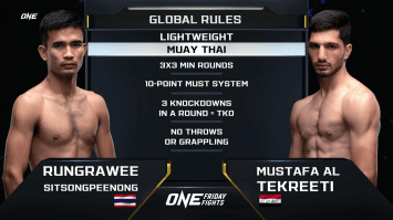 รุ่งราวี ศิษย์สองพี่น้อง vs มุสตาฟา แอล ตาครีติ | ONE ลุมพินี | 03 ก.พ. 66 | Ch7HD