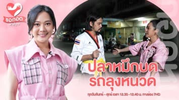 แตกต่างไม่เหมือนใคร หมึกบดร้อยชุดพันลีลา กับ ปลาหมึกบด รถลุงหนวด | ขอกอดหน่อย