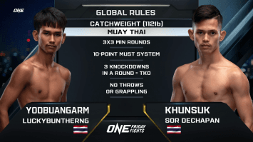 ยอดบัวงาม ลัคกี้บันเทิง vs ขุนศึก ส.เดชะพันธ์ | ONE ลุมพินี | 17 ก.พ. 66 | Ch7HD