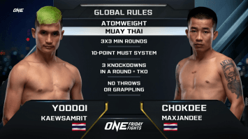 ยอดดอย แก้วสัมฤทธิ์ vs โชคดี แม็กจันดี | ONE ลุมพินี | 24 ก.พ. 66 | Ch7HD