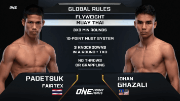 เผด็จศึก แฟร์เท็กซ์ vs โจฮัน กาซาลี | ONE ลุมพินี | 24 ก.พ. 66 | Ch7HD