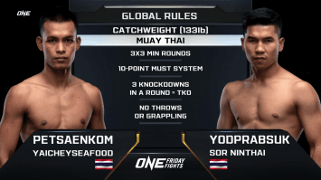 เพชรแสนคม ใหญ่เชยซีฟู้ด vs ยอดปราบศึก ส.นิลทัย | ONE ลุมพินี | 24 ก.พ. 66 | Ch7HD