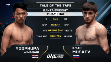 ยอดภูผา วิมานแอร์ vs อิลยาส มูซาเอฟ | ONE ลุมพินี | 03 มี.ค. 66 | Ch7HD