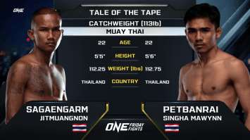 สะแกงาม จิตรเมืองนนท์ vs เพชรบ้านไร่ สิงห์มาวิน | ONE ลุมพินี | 03 มี.ค. 66 | Ch7HD