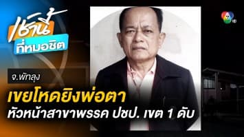 เขยโหด ! ยิงพ่อตา “หัวหน้าสาขาพรรคประชาธิปัตย์ เขต 1 พัทลุง” เสียชีวิต