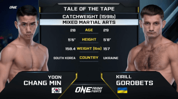 ยูน ชาง มิน vs คิริลล์ โกโรเบตส์ | ONE ลุมพินี | 17 มี.ค. 66 | Ch7HD