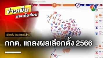 “กกต.” แถลง “ก้าวไกล” คว้า สส. 152 ที่นั่ง ยันประกาศทางการภายใน 60 วัน | เลือกตั้ง 66 วาระคนไทย