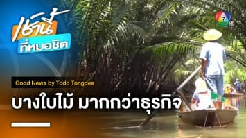 บางใบไม้มากกว่าธุรกิจ | Good News by Todd Tongdee