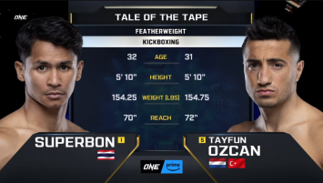 ซุปเปอร์บอน สิงห์มาวิน VS ไทฟุน ออสแคน | ONE FIGHT NIGHT 11 | 10 มิ.ย. 66 | CH7HD