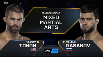 แกรี โทนอน VS ชามิล กาซานอฟ | ONE FIGHT NIGHT 12 | 15 ก.ค. 66 | CH7HD