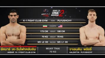  อัคบาร์ เค-วันไฟทคลับยิม  VS วาเลนติน พลิชชี่ ในศึก “Fairtex Fight มวยมันพันธุ์ EXTREME” (29 ก.ค. 66)