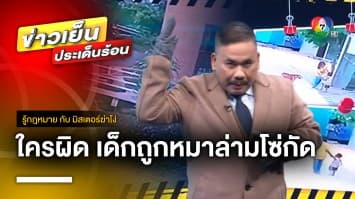 ใครผิด ? เด็กเข้าไปเล่นในพื้นที่บ้าน โดนหมาที่ล่ามไว้กัด | รู้กฎหมาย กับ มิสเตอร์ฆ่าโง่