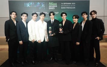 “GMMTV” กวาด 3 รางวัล “Mint Awards 2023”  “เจมีไนน์” คว้ารางวัล “Rookie of the year” ซีรีส์ “แฟนผมเป็นประธานนักเรียน My School President” คว้า 2 รางวัลแห่งปี