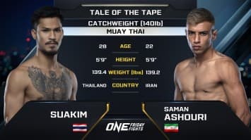 เสือคิม สจ.โต้งปราจีน vs ซามาน อาสซูริ | ONE ลุมพินี 34 | 22 ก.ย. 66 | Ch7HD