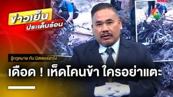 เปิดกฎหมาย ! ปมหวงเห็ดโคน เผารถมอเตอร์ไซค์วอด 8 คัน จ.สุโขทัย | รู้กฎหมาย กับ มิสเตอร์ฆ่าโง่