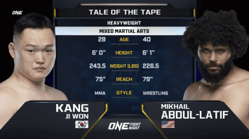 คัง จี วอน VS มิคาอิล อับดุลลาตีฟ | ONE FIGHT NIGHT 18 | 13 ม.ค. 67 | CH7HD