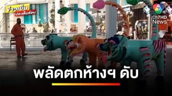 สลด ! ชายพลัดตกจากที่สูง ห้างสรรพสินค้าดัง ร่างกระแทกพื้นเสียชีวิต | ข่าวเย็นประเด็นร้อน