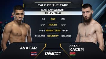 อวตาร พีเค.แสนชัย vs แอนตาร์ คาเซม | ONE ลุมพินี 51 | 9 ก.พ. 2567 | Ch7HD