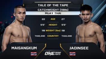 ไม้ซางคำ ส.ยิ่งเจริญการช่าง vs จ้าวอินทรีย์ พีเค.แสนชัย | ONE ลุมพินี 54 | 8 มี.ค. 2567 | Ch7HD