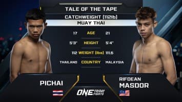 พิชัย ลูกบ้านใหม่ vs รีฟดีน บิน ซามัวร์ | ONE ลุมพินี 56 | 22 มี.ค. 2567 | Ch7HD