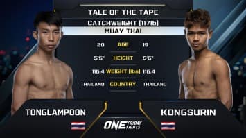 ทองลำพูน เอฟเอ.กรุ๊ป vs ก้องสุรินทร์ สจ.เล็กเมืองนนท์ | ONE ลุมพินี 56 | 22 มี.ค. 2567 | Ch7HD