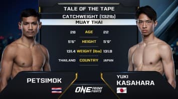 เพชรสีหมอก พีเค.แสนชัย vs ยูกิ คาซาฮารา | ONE ลุมพินี 59 | 19 เม.ย. 2567 | Ch7HD