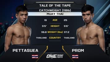 เพชรตาเสือ สีโอปอล vs พร้อม ย.อันดามัน | ONE ลุมพินี 59 | 19 เม.ย. 2567 | Ch7HD