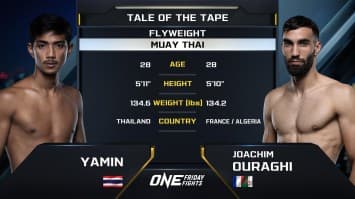 ยามีน พีเค.แสนชัย vs โจอาคิม อูรากี | ONE ลุมพินี 59 | 19 เม.ย. 2567 | Ch7HD