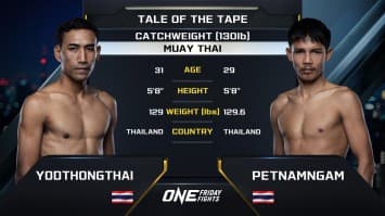 ยอดทองไท ส.สมหมาย vs เพชรน้ำงาม พีเค.แสนชัย | ONE ลุมพินี 59 | 19 เม.ย. 2567 | Ch7HD