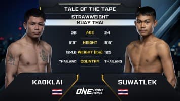 ก้าวไกล ช.ห้าพยัคฆ์ vs สุวัฒน์เล็ก ทีเด็ด99 | ONE ลุมพินี 60 | 26 เม.ย. 2567 | Ch7HD