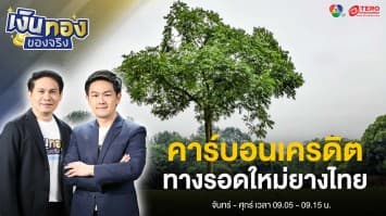 ทางรอดใหม่ของอุตสาหกรรมยางไทย คาร์บอนเครดิต | เงินทองของจริง