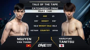 เหงียน วัน ธันฮ์ vs ฮารุยูกิ ทานิตสึ | ONE ลุมพินี 67 | 14 มิ.ย. 2567 | Ch7HD