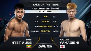 โม เทต ออง vs คาซูกิ ยามากิชิ | ONE ลุมพินี 67 | 14 มิ.ย. 2567 | Ch7HD