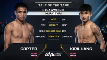 คอปเตอร์ ส.สมหมาย vs คีรีหลวง ช.ห้าพยัคฆ์ | ONE ลุมพินี 67 | 14 มิ.ย. 2567 | Ch7HD