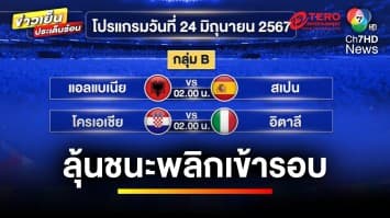 “หมากรุก” ลุ้นชนะ “มักกะโรนี” พลิกเข้ารอบ “ฟุตบอลยูโร 2024” | ขิงก่อนแข่ง 