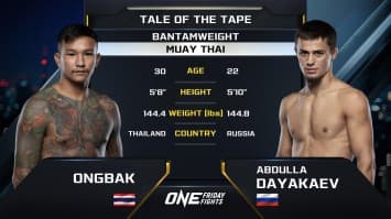 องค์บาก แฟร์เท็กซ์ vs อับดาลลาห์ ดายาคีเอฟ | ONE ลุมพินี 71 | 19 ก.ค. 2567 | Ch7HD