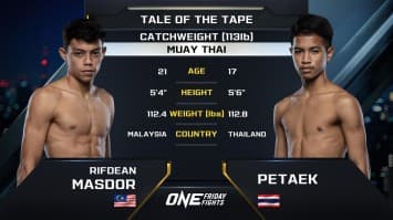 รีฟดีน มาสดอร์ vs เพชรเอก ศิษย์บิ๊กแจ๊สคนรักปทุม | ONE ลุมพินี 71 | 19 ก.ค. 2567 | Ch7HD