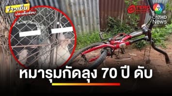 สลด ! “สุนัขอเมริกันบูลลี่” 3 ตัว รุมกัดลุง 70 ปี เสียชีวิต | ข่าวเย็นประเด็นร้อน