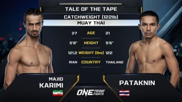 มาจิด คาริมี vs ปฏักนิล ซินบีมวยไทย | ONE ลุมพินี 72 | 26 ก.ค. 2567 | Ch7HD