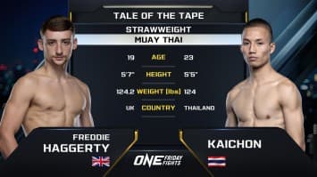 เฟรดดี แฮ็กเกอร์ตี vs ไก่ชน ส.ยิ่งเจริญการช่าง | ONE ลุมพินี 72 | 26 ก.ค. 2567 | Ch7HD