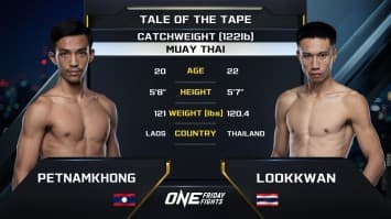 เพชรน้ำโขง มงคลเพชร vs ลูกขวัญ ซูจีบะหมี่เกี๊ยว | ONE ลุมพินี 72 | 26 ก.ค. 2567 | Ch7HD