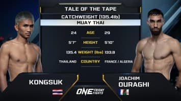 ก้องศึก แฟร์เท็กซ์ vs โจอาคิม อูรากี | ONE ลุมพินี 72 | 26 ก.ค. 2567 | Ch7HD