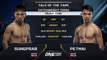 สั่งปราบ ลูกพิชิต vs เพชรใหม่ เอ็มซี ซุปเปอร์เล็ก มวยไทย | ONE ลุมพินี 73 | 2 ส.ค. 2567 | Ch7HD