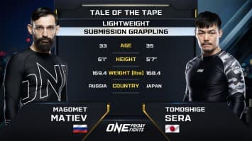 มากาเมต มาติเอฟ vs โทโมชิเกะ เซระ | ONE ลุมพินี 76 | 23 ส.ค. 2567 | Ch7HD