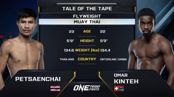 เพชรแสนชัย เอ็มยุเด็น vs โอมาร์ กินเตห์ | ONE ลุมพินี 77 | 30 ส.ค. 2567 | Ch7HD