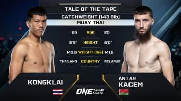 ก้องไกล ส.สมหมาย vs แอนตาร์ คาเซม | ONE ลุมพินี 90 | 6 ธ.ค. 2567 | Ch7HD