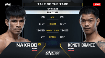 นักรบ แฟร์เท็กซ์ vs ก้องธรณี ส.สมหมาย| ONE FIGHT NIGHT 26 | CH7HD | 7 ธ.ค. 2567