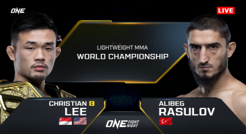 คริสเตียน ลี vs อาลิเบก ราซูลอฟ | ONE FIGHT NIGHT 26 | CH7HD | 7 ธ.ค. 2567